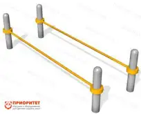 Брусья малые №11 для уличных спортивных площадок1