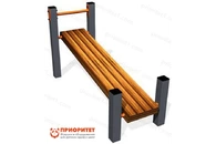 Скамья для пресса уличная наклонная для спортивной площадки