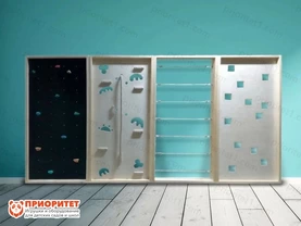 Игровая развивающая стенка «Спортивная страна»