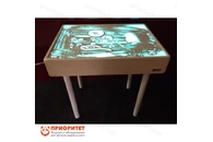 Световой стол с пультом управления (сосна, 700x630)