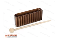 Коробочка ребристая тонированная, Мастерская Сереброва (10x6x3 см)