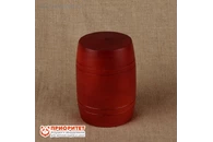 Погремушка «Бочонок» малая тонированная, 1 категория, Мастерская Сереброва (10x6 см)