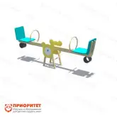 Качалка «Мишка» для детской площадки1