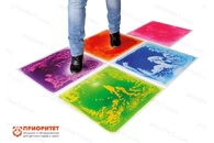 Тактильная дорожка Маты с цветным гелем (1 шт) (сенсорный пол)