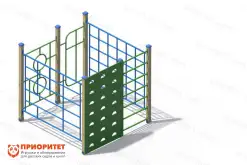 Лаз для детской площадки в форме башни1