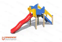 Горка для детской площадки большая «Детство»1