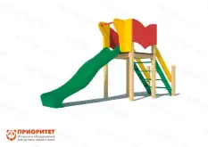Горка для детской площадки маленькая «Детство»1