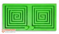 Межполушарная доска №1 окрашенная (зеленая)1