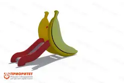 Горка для детской площадки «Банан»1