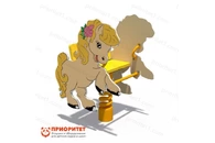 Качалка на пружине «Лошадка»