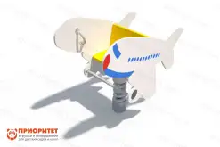 Детская качалка на пружине «Самолет»1