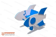 Качалка на пружине «Космический корабль»