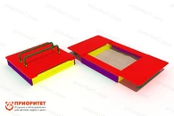 Песочница с крышкой «Кроха»