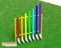 Установка для музыкальной площадки «Панфлейта»1