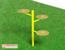 Установка для музыкальной площадки «Тройные тарелки»1