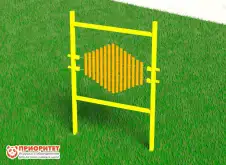 Установка для музыкальной площадки «Вертикальный металлофон»1