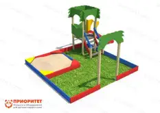 Детский уличный игровой комплекс «Тропики»1
