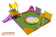 Песочный дворик «Солнышко»