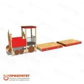 Детский уличный игровой комплекс «Паровозик»1