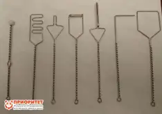 Комплект постановочных зондов по методике Ф.А.Рау, 7 шт1