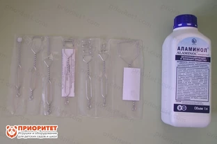 Комплект постановочных логопедических зондов, 7 шт + Аламинол Комплект постановочных логопедических зондов, 7 шт + Аламинол