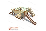 Детский игровой комплекс «Браун» с песочницей