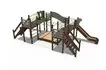 Детский игровой комплекс Браун с песочницей 1_1