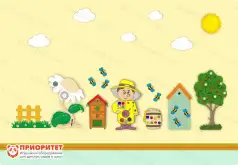 Комплексное настенное решение «Медовый край»1