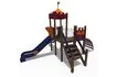 Детский игровой комплекс Башня с двумя горками 1_1
