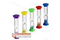 Часы песочные 3-х минутные с цветным песком (1 шт)