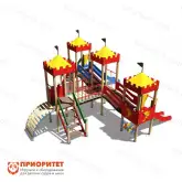 Детский уличный игровой комплекс «Замок №1»1