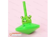 Игрушка-волчок деревянная