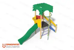 Детский уличный игровой комплекс «Рио» (пластиковый скат)1