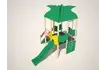 Детский игровой комплекс «Дом на дереве» (пластиковый скат)