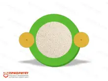 Тактильно-развивающая панель «Детям: мягкий коврик»1