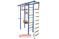 Спортивный комплекс для детей с качелями №2 (ступени дерево)