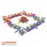 Детский уличный игровой комплекс «Волшебная крепость»1