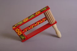 Трещотка круговая большая с росписью, Мастерская Сереброва1