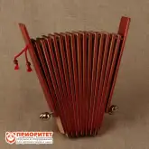 Трещотка пластинчатая большая с бубенцами, Мастерская Сереброва (17 пластин)1