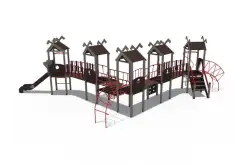Детский уличный игровой комплекс «Лесная полянка»1