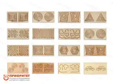 Набор межполушарных досок (16 штук) Набор межполушарных досок (16 штук)1