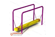 Брусья с гимнастическим бревном