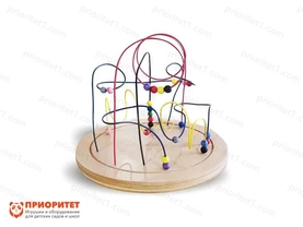 Детский игровой сенсомоторный комплекс «Поймай бусинку» Детский игровой сенсомоторный комплекс «Поймай бусинку»