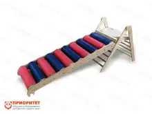 Детская горка с валиками «Навстречу победам»1