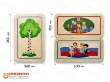 Набор стеновых панелей Символы России - Традиции Набор стеновых панелей Символы России - Традиции1