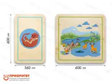 Набор стеновых панелей «Северные мотивы - Природные богатства»1