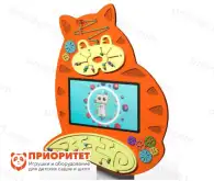 Интерактивный сенсорный бизиборд «Котик» 24 (0-6 лет)1