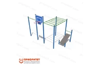 Кроссфит «Рукоход» со скамьей для пресса