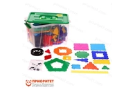 Конструктор ТИКО «Геометрия», 155 деталей, 6 колёс