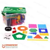 Конструктор ТИКО «Геометрия», 155 деталей, 6 колёс1